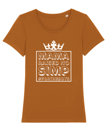 Mama Raised No Simp alb Roasted Orange