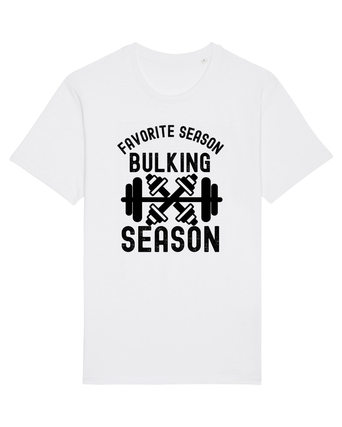 Tricou mânecă scurtă Unisex Rocker White