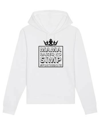 Mama Raised No Simp negru White