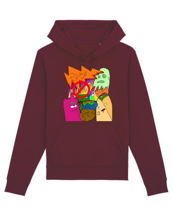 No Magic Burgundy