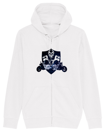 Biker emblem White