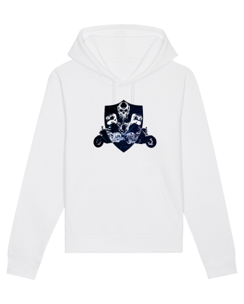 Biker emblem White