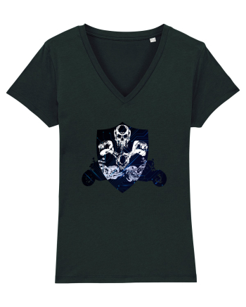 Biker emblem Black
