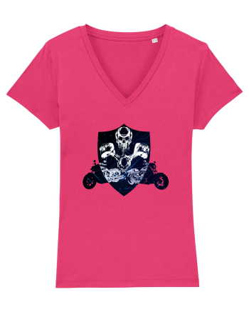 Biker emblem Raspberry