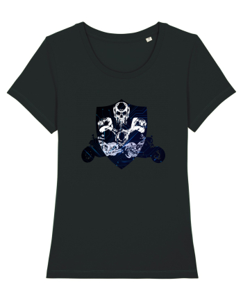 Biker emblem Black