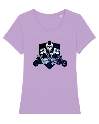 Biker emblem Lavender Dawn