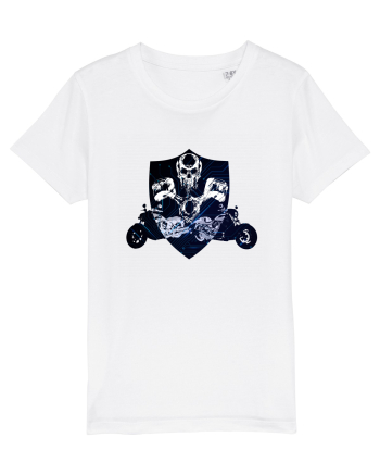 Biker emblem White