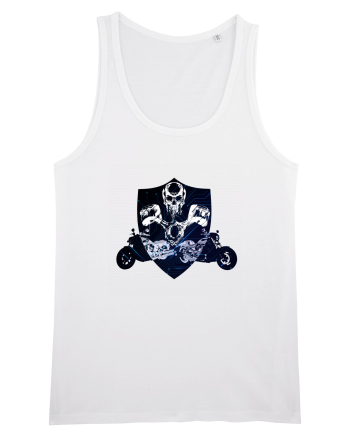 Biker emblem White