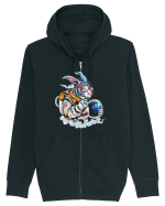 Astronaut Rabbit Hanorac cu fermoar Unisex Connector