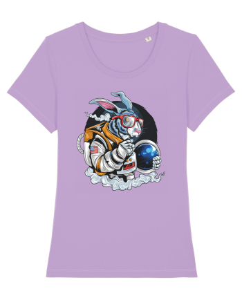 Astronaut Rabbit Lavender Dawn