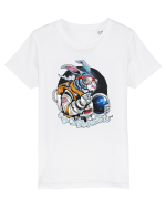 Astronaut Rabbit Tricou mânecă scurtă  Copii Mini Creator