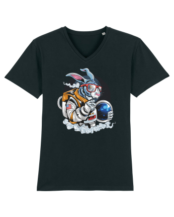 Astronaut Rabbit Black