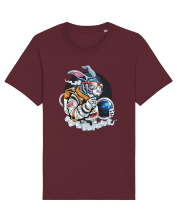 Astronaut Rabbit Burgundy