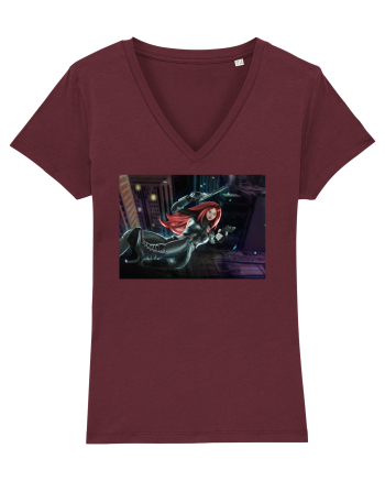 Miss Fortune Burgundy
