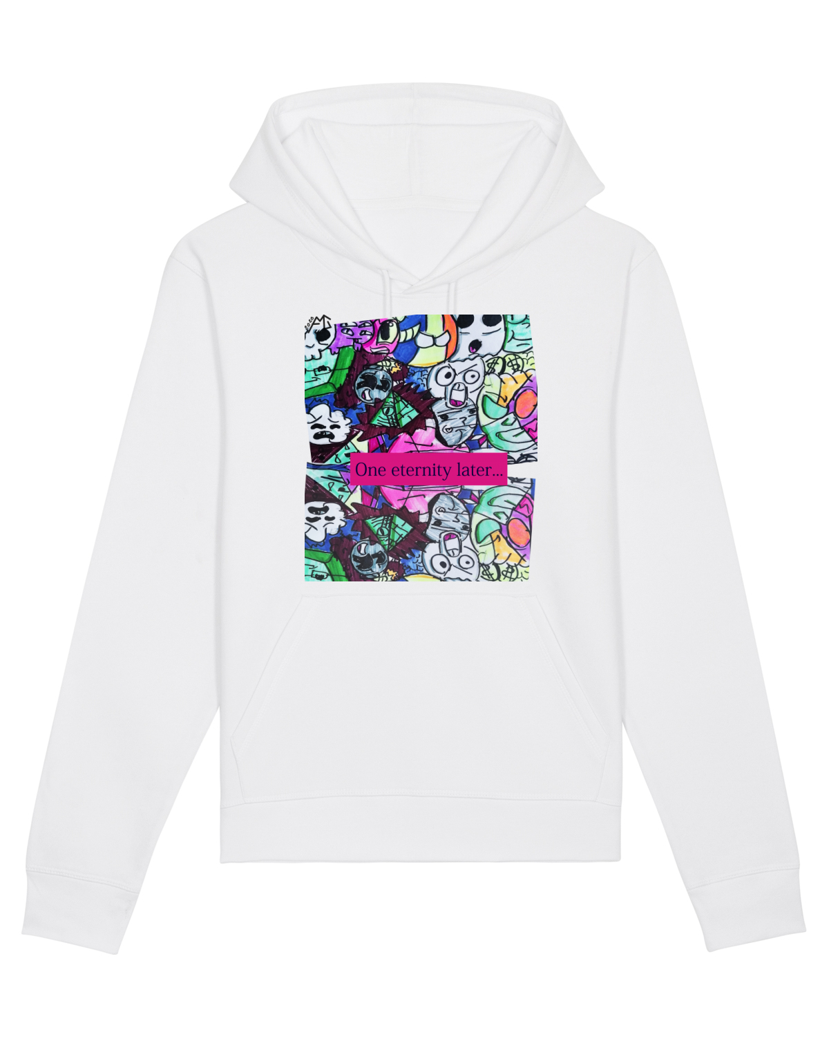 Hanorac Unisex Drummer White