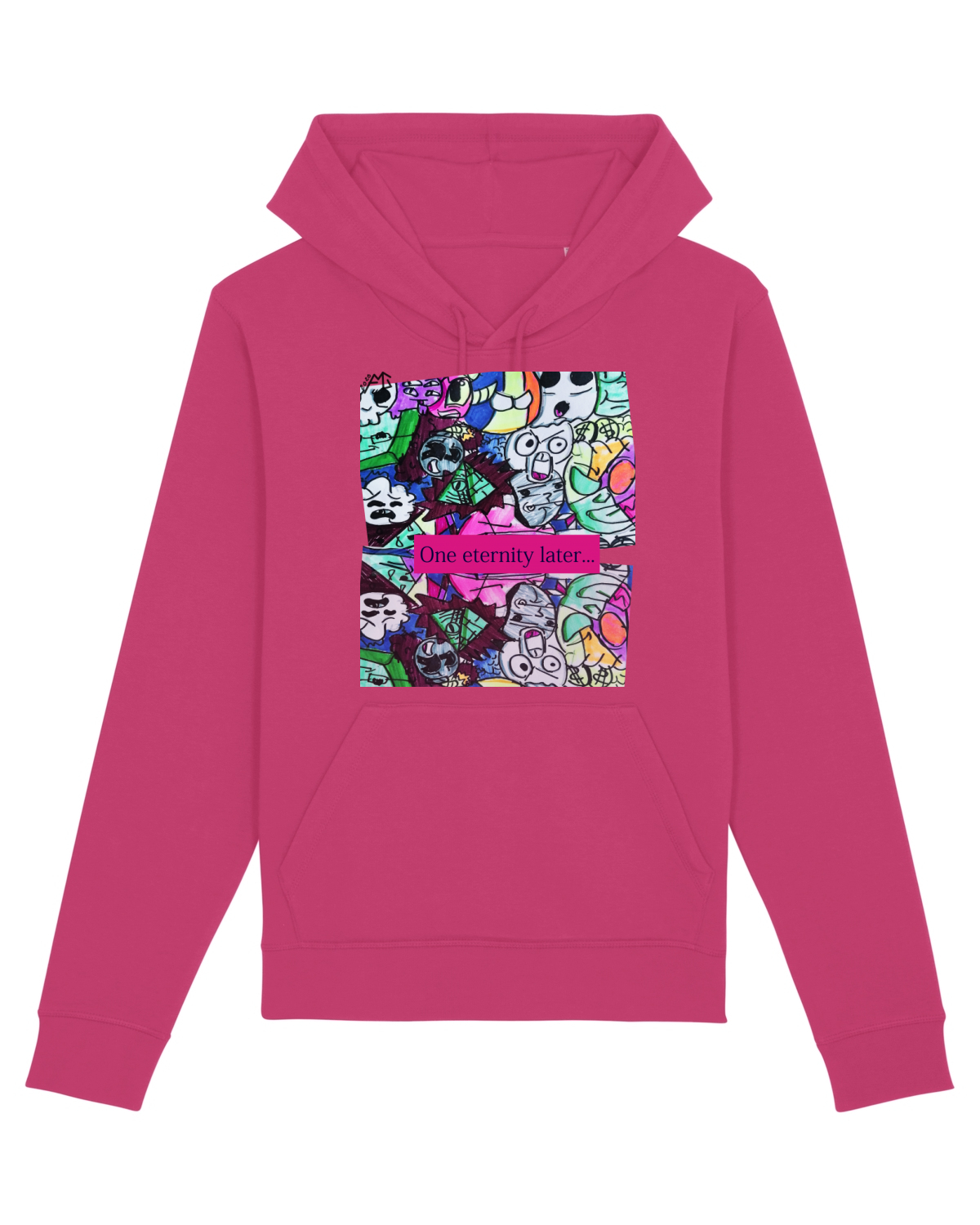 Hanorac Unisex Drummer Raspberry