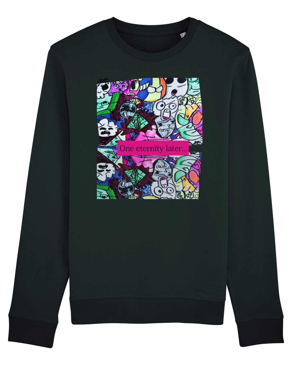 Bluză mânecă lungă Unisex Rise Black