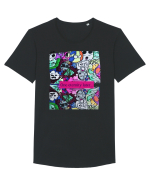 Later Tricou mânecă scurtă guler larg Bărbat Skater