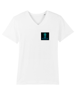 Holograma Tricou mânecă scurtă guler V Bărbat Presenter