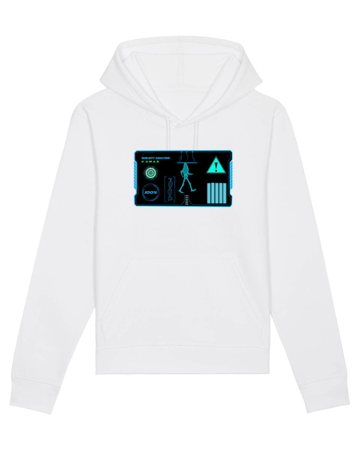Hanorac Unisex Drummer White