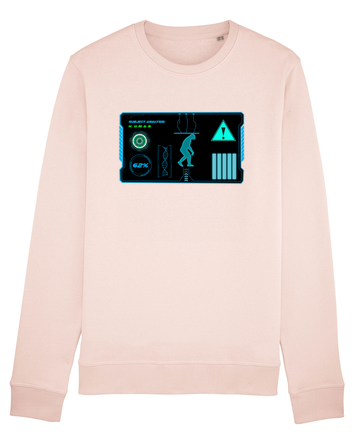 Bluză mânecă lungă Unisex Rise Candy Pink