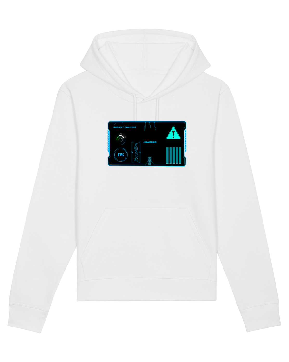Hanorac Unisex Drummer White