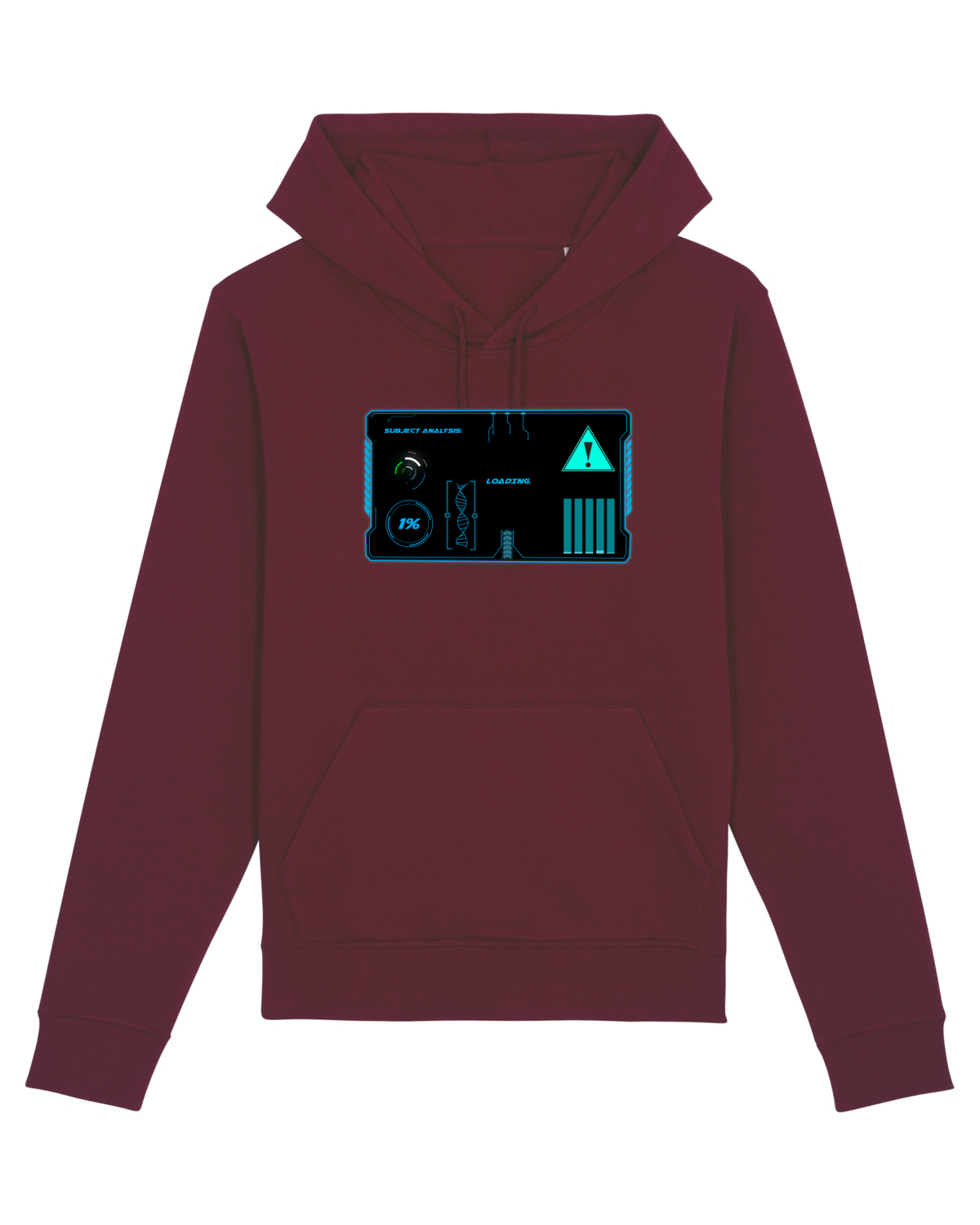 Hanorac Unisex Drummer Burgundy