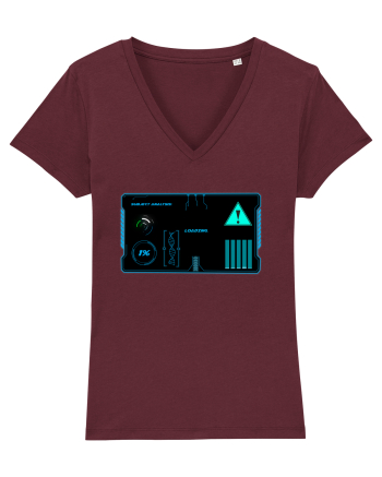 Holograma HUD Burgundy