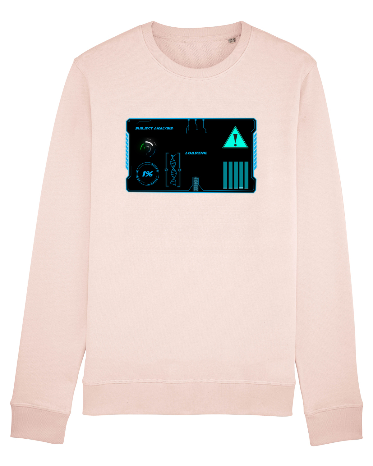 Bluză mânecă lungă Unisex Rise Candy Pink