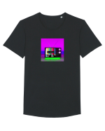 ERROR TV Tricou mânecă scurtă guler larg Bărbat Skater
