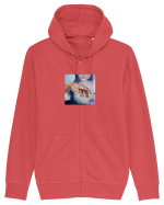 Michelangelo Hanorac cu fermoar Unisex Connector