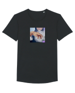 Michelangelo Tricou mânecă scurtă guler larg Bărbat Skater