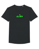 ALIEN  Tricou mânecă scurtă guler larg Bărbat Skater