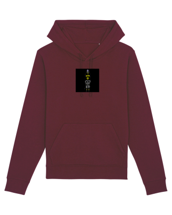 ALIEN ROBOT  Burgundy