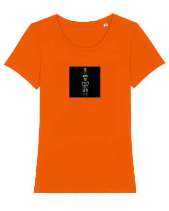 ALIEN ROBOT  Bright Orange