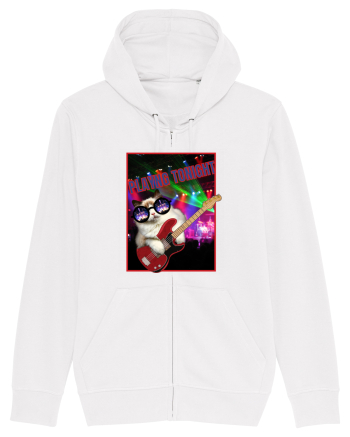 Pisica Rock And Roll White