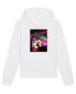Pisica Rock And Roll Hanorac Unisex Drummer