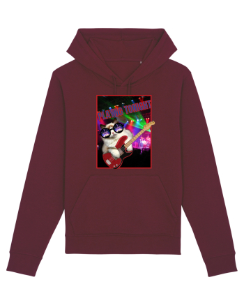 Pisica Rock And Roll Burgundy