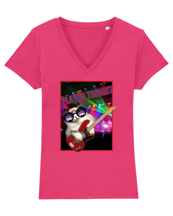 Pisica Rock And Roll Raspberry