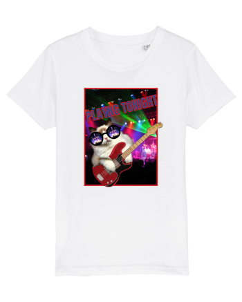 Pisica Rock And Roll White