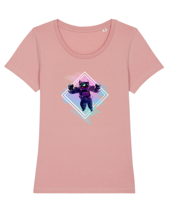 Astronaut floating  Canyon Pink