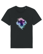 Astronaut floating  Tricou mânecă scurtă Unisex Rocker