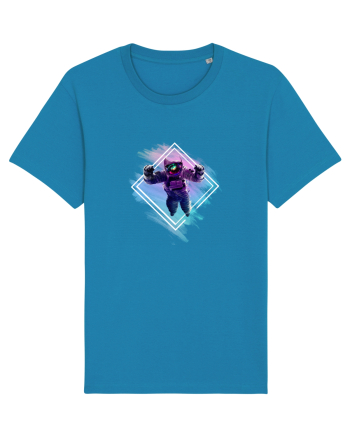 Astronaut floating  Azur