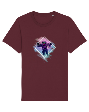 Astronaut floating  Burgundy