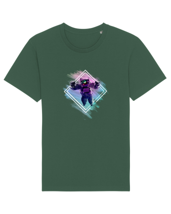 Astronaut floating  Bottle Green