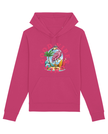 Cool Flamingo Good Vibes Only Raspberry