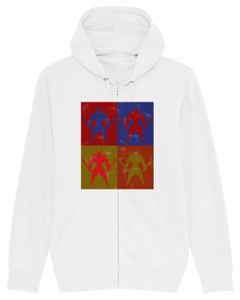  Retro Samurai  White