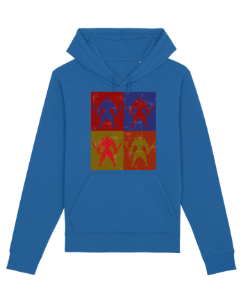  Retro Samurai  Royal Blue