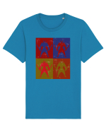  Retro Samurai  Tricou mânecă scurtă Unisex Rocker