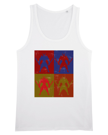  Retro Samurai  White